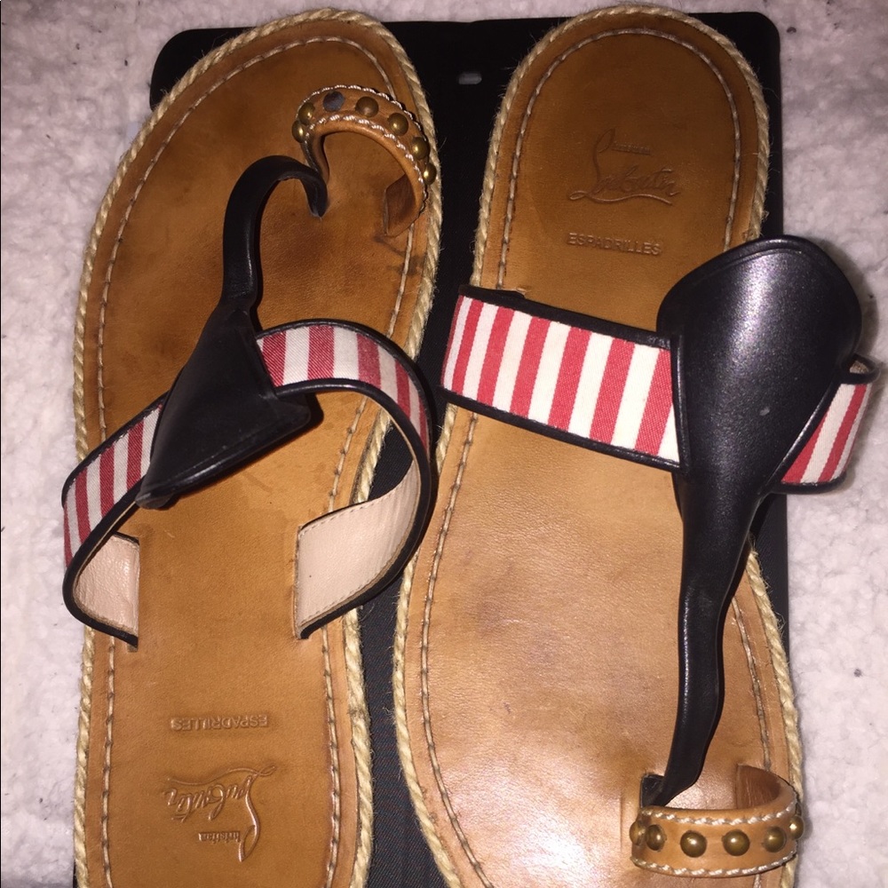 Christian Louboutin Hola Nina Flat Sansals